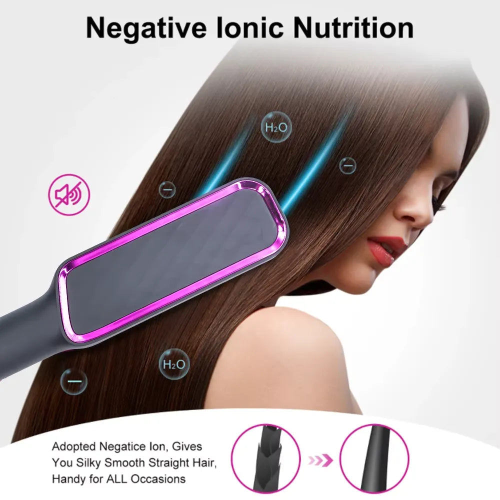 Electric Hair Straightening Comb